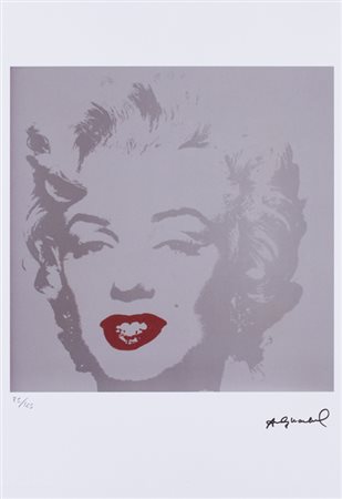 ANDY WARHOL (1928-1987)Senza TitoloStampa offsetcm 50x35Firma in lastra,...