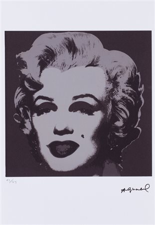 ANDY WARHOL (1928-1987)Senza TitoloStampa offsetcm 50x35Firma in lastra,...