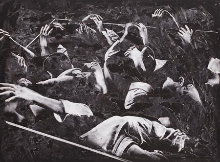 RAFAEL CANOGAR (1935)Los prisioneros, 1969Litografia su carta Calendered...