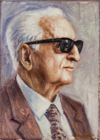 GIOVANNI MASETTISenza Titolo, 1987Olio su tavolacm 35x25Firma al fronteFirma,...