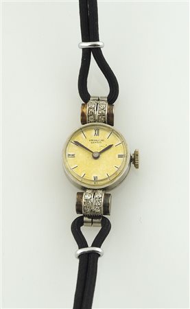 Universal Geneve: piccolo orologio da polso da donna con cassa rotonda e...