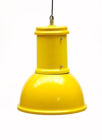 Fontana Arte - Divisione Candle Lampada in alluminio laccato giallo. modello...