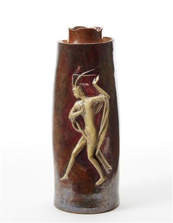 Pietro Melandri (Faenza 1885 - Faenza 1976)(Attribuito)Vaso di forma...