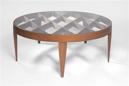 Neoponti Tavolo basso circolare modello "Rosalinda", ispirato al tavolo...