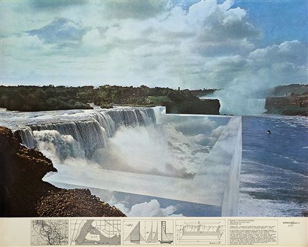 Superstudio "Niagara o l'architettura riflessa (dalla seconda serie della...