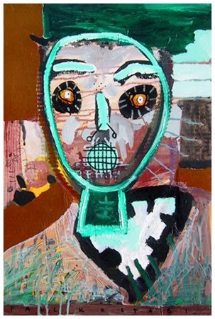 PAUL KOSTABI Whittier (USA) 1962 International noise conspiracy Olio su...