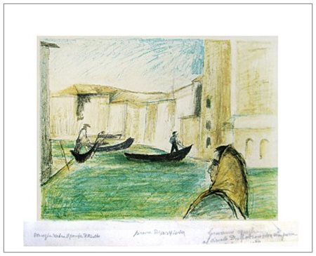 GIOVANNI MARCH Tunisi (Tunisia) 1894 – Livorno 1974 Venezia dietro il ponte...