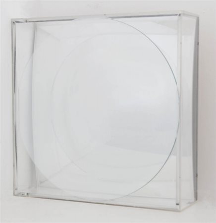 ADOLF LUTHER 1912 - 1990 Senza titolo, 1976 Specchio concavo e lente convessa...