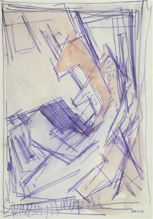 Gualtiero Nativi (Pistoia 1921 Greve in Chianti (Fi) 1999) Studio 1964,...