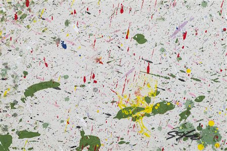 Shozo Shimamoto (Giappone 1928 2013) Senza titolo 2006, Acrilico su tela, cm....