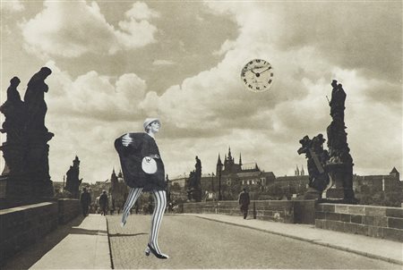 Novak Ladislav (Turnov 1925 1999) Senza titolo anni '60 Collage su carta, cm....