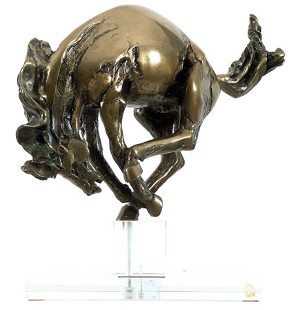 Luciano Tarocco ( ) Rodeo 1999 Fusione in bronzo a cera persa, cm. 31x44x15,...