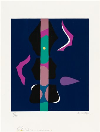 ANDRÉ VERDET (1913-2004)Senza TitoloSerigrafiacm 66x49,7Firma, numerazione...