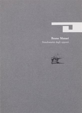 BRUNO MUNARI (1907-1998)Simultaneità degli opposti, 1989Libro d'arte...