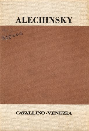 PIERRE ALECHINSKY (1927)Minutes, 1967Libro d'arte a fisarmonica composto da...