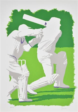 Daniele Fissore Cricket litografia su carta, cm 70x50 esemplare 107 su 125...