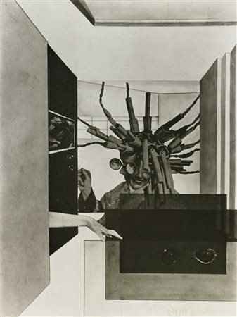 MOHOLY-NAGY LASZLO (1895 - 1946) Senza titolo. 1973. Fotografia. Cm 12,20 x...