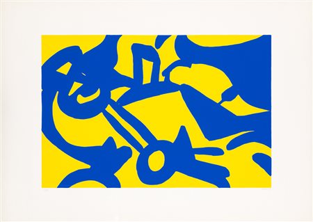 CARLA ACCARDI (1924-2014)Senza Titolo, 1990Serigrafiacm 75x105Firma e...