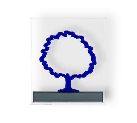 GINO MAROTTA (1935-2012)Albero, 2010Multiplo in plexiglass entro teca in...