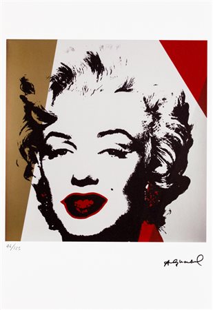 ANDY WARHOL (1928-1987)Senza TitoloLitografia offset a 36 coloricm 50x35Firma...