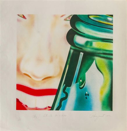 JAMES ROSENQUIST (1933 - 2017) Hey! Let's go for a ride 1972 Litografia a...