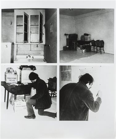 Vito Acconci 1940 - 2017 Room Piece - 1970 tecnica Fotografia vintage, stampa...