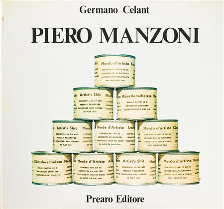 PIERO MANZONIPiero Manzoni. Catalogo generale, 1975Libro d'arte riccamente...