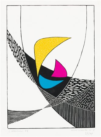 LUIGI VERONESI (1908-1998)Movimento n.8, 1969Litografiacm 35x26Firma, titolo,...