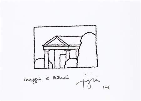 TINO STEFANONI (1937-2017)Omaggio al Palladio, 2013China su pagina di...