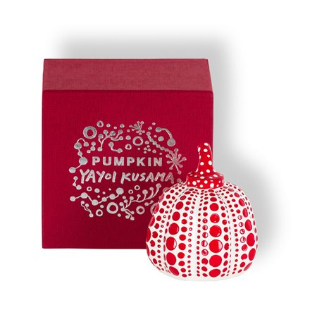 YAYOI KUSAMA (1929)Red Pumpkin, 2013Scultura in resina verniciatacm...