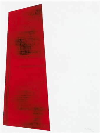 DOMENICO D'OORA (1953)Senza Titolo, 2004Tecnica mista su cartacm 23x17,5Firma...