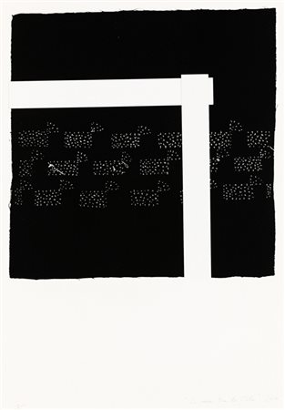 MARIA LAI (1919-2013)La casa tra le stelle, 1991Serigrafia con collage su...