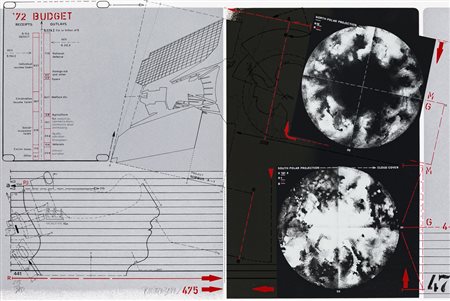 RAINER WITTENBORN (1941)Senza Titolo, 1971Serigrafia su foglio pieghevolecm...