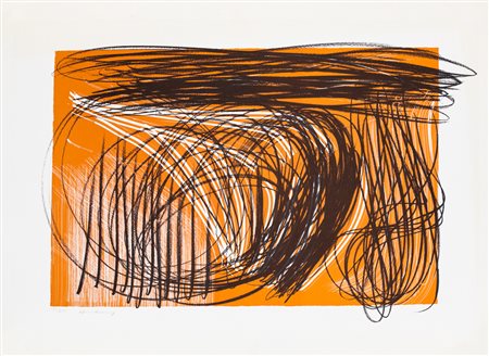 HANS HARTUNG (1904-1989)L 1971-1, 1971Zincografia (matita, pennello e...