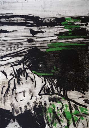 Giovanni Frangi 1959 Acque nere, 1998 Pastelli grassi su carta 140 x 100.5 cm...
