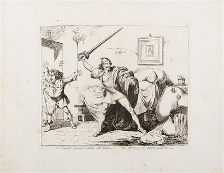 Bartolomeo Pinelli (Roma 1781 - 1835)Gruppo di ventuno incisioni della serie...