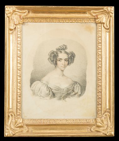 L. Banchi (XIX Secolo 0)Ritratto di Teresa Tealdi di Michele, 1831Tecnica...