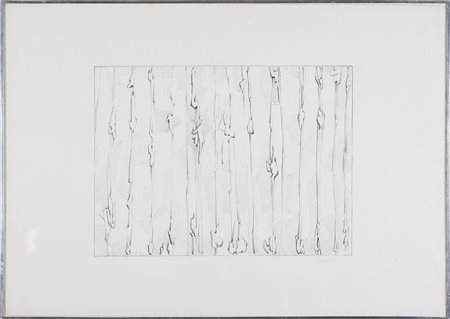 FERRARI ENEA (1908 - 1972) Senza titolo. 1969 Matita su carta, cm 79,5x57....
