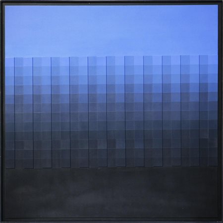 DEMARCO HUGO (1932 - 1995) Couleur. 1983 Acrilico su tavola, cm 115x115. Al...