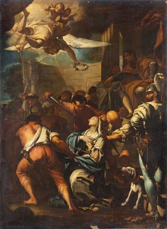 Ambito di Francesco Trevisani, inizio del secolo XVIIIMartirio di Santa...