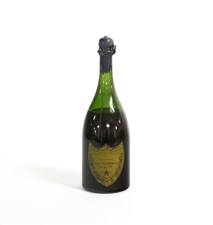 Bottiglia di Champagne Dom Perignon del 1964 (difetti)