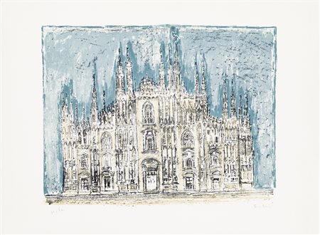 ORFEO TAMBURI (1910-1994)Duomo di MilanoLitografiacm 59x79Firma e numerazione...