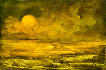 AUTORI VARILotto unico composto da:MARIA FERRARIOMarina al tramonto, 1972Olio...