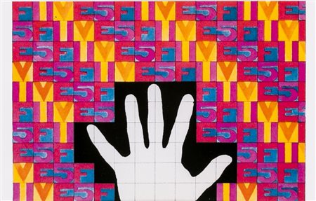 ALIGHIERO BOETTI (1940-1994)Senza Titolo (Da uno a dieci)Cartolina stampata...