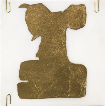 MASSIMO ARDUINI (1964)Cavalluccio d'oro, 2002Vernice su carta in poliestere...