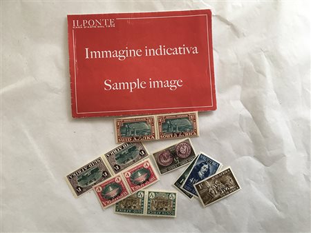 COLONIE INGLESI 1915/1960Lotto di emissioni, principalmente in serie...