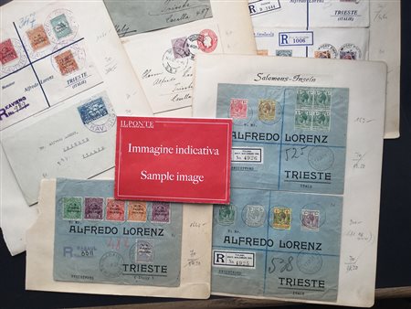 MONDIALI 1914/1937Importante collezione formata da oltre 400 tra buste,...