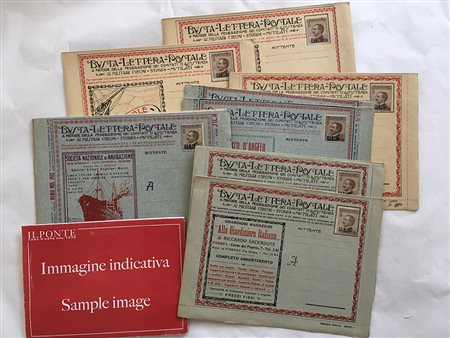 REGNO D'ITALIA 1923/1924B.L.P. lotto formato da oltre 50 buste,...