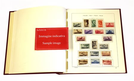 REGNO D'ITALIA, R.S.I. 1861/1945Collezione avanzata del periodo, con posta...