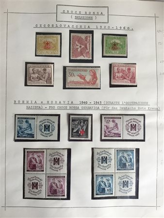 TEMATICHE: CROCE ROSSA, ANNO DEL RIFUGIATO 1920/1970Collezione specializzata...